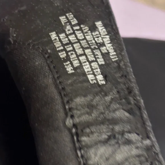 Madden Girl Black Studded Ankle Bootie Sz 8 - Picture 7 of 10